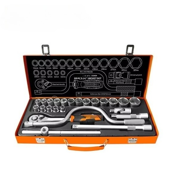 Wrench Set - Набор инструментов: 24 предмета, торцевые ключи